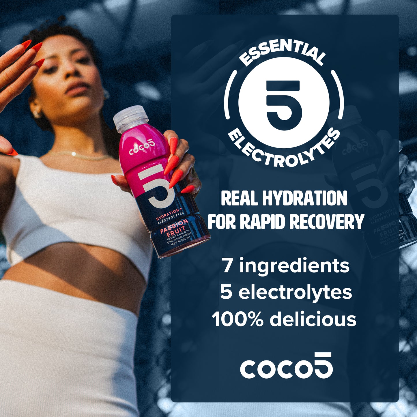 Coco5 Coco5 Passion Fruit Hydration - 12 Pack